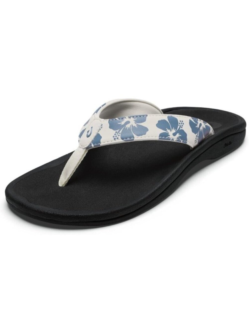 Women's White Sandals Water Resistant Flip Flops with Arch Support Comfort
